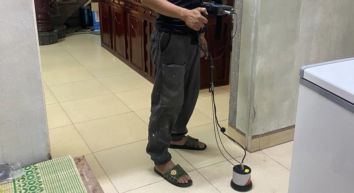 Báo cáo kết quả dò rò rỉ chi tiết, có hình ảnh thực tế và tọa độ vị trí chính xác