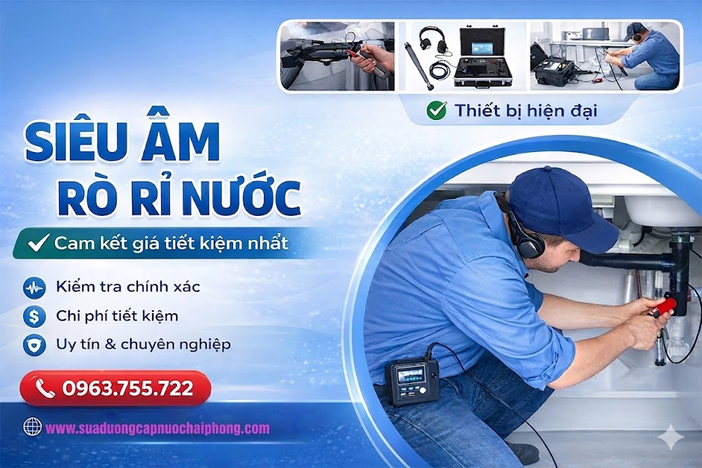 Siêu Âm Đường Ống Nước Hải Phòng