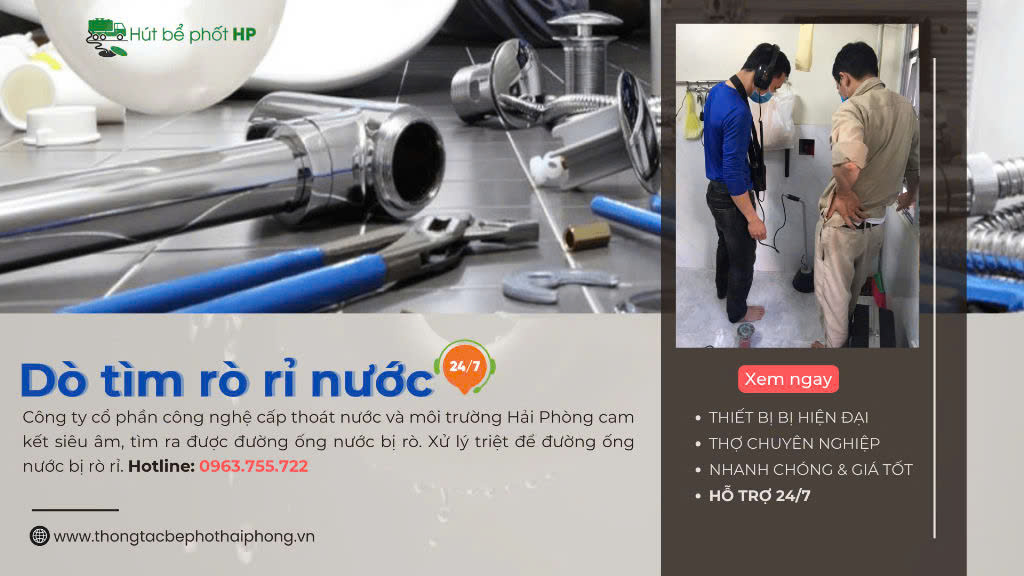 Giải pháp dò tìm rò rỉ nước lý tưởng cho gia đình, tòa nhà và nhà máy hiện đại