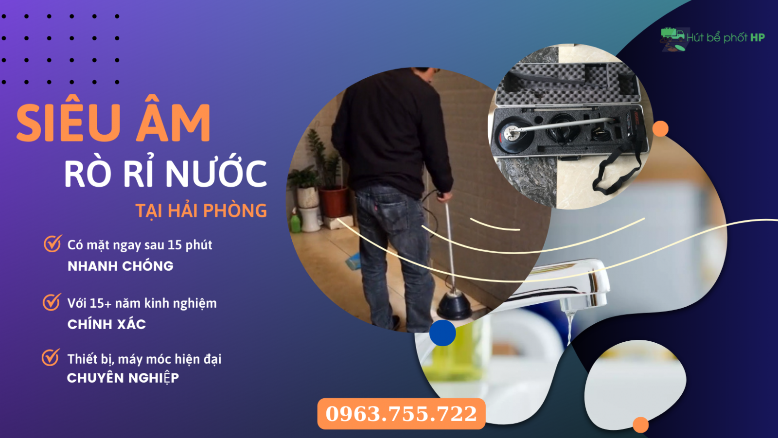 Toàn bộ quá trình được tiến hành nhanh chóng, sạch sẽ, không ảnh hưởng đến công trình xung quanh
